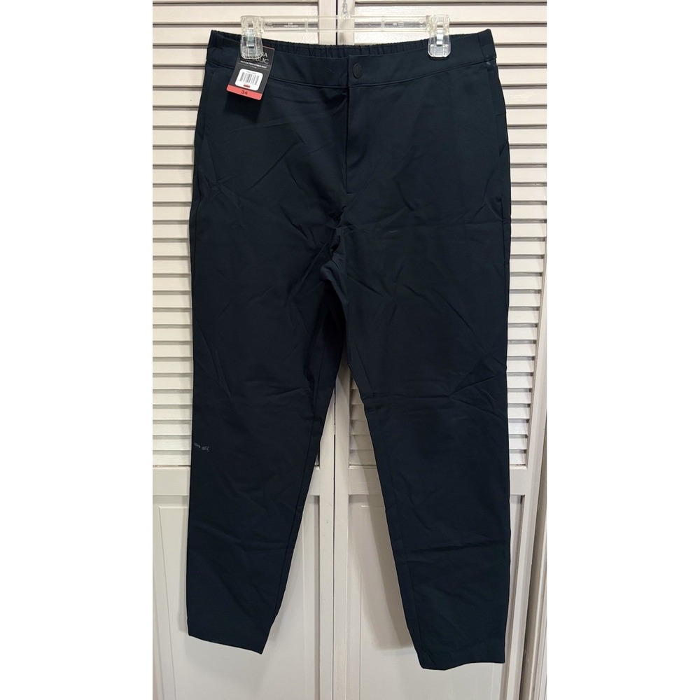 Banana Republic Motion Hybrid Pant NWT Pockets Size 34 Black Active Lightweight